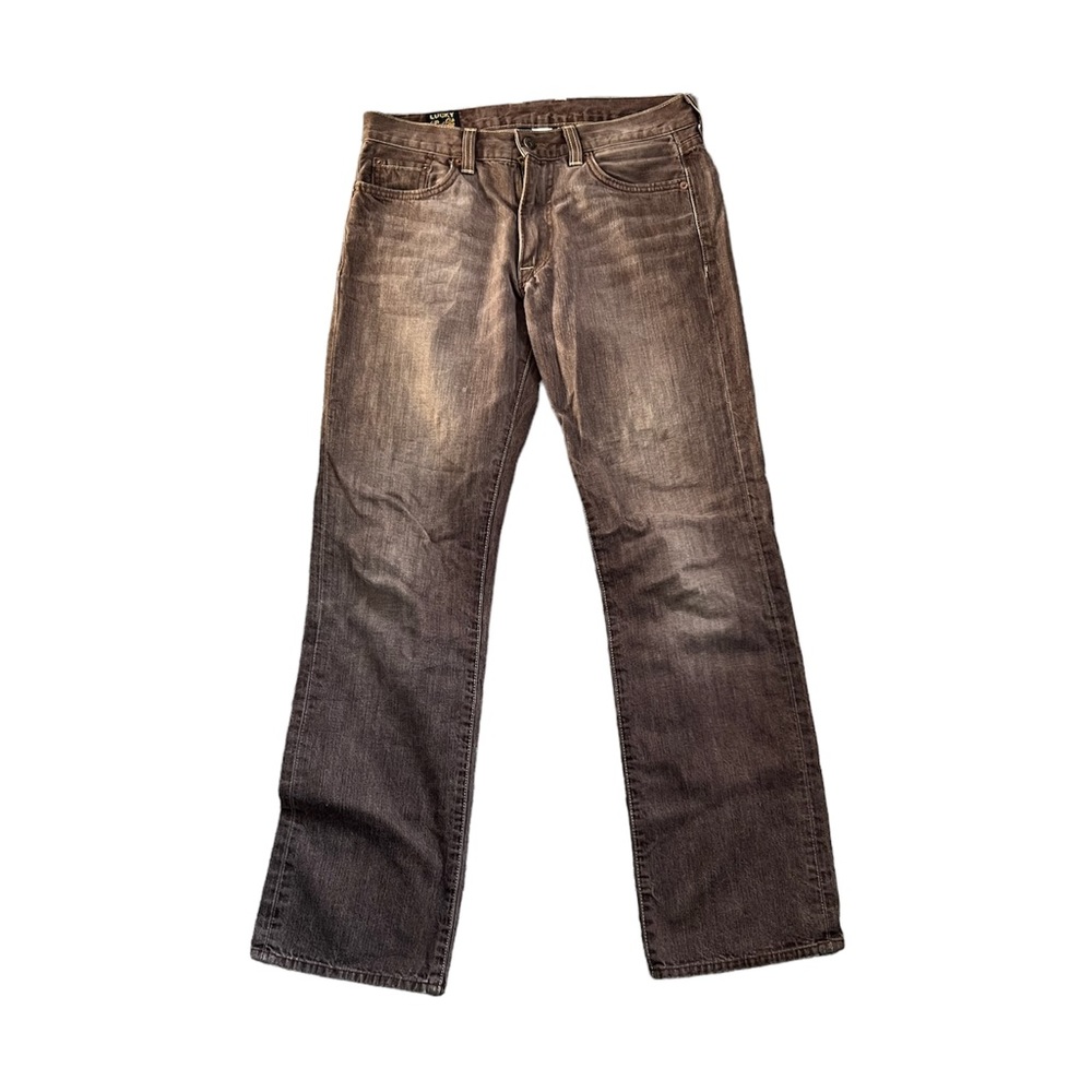 vintage brown lucky brand jeans
